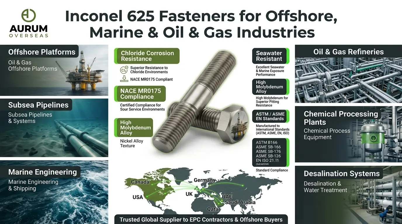 Inconel 625 Fasteners