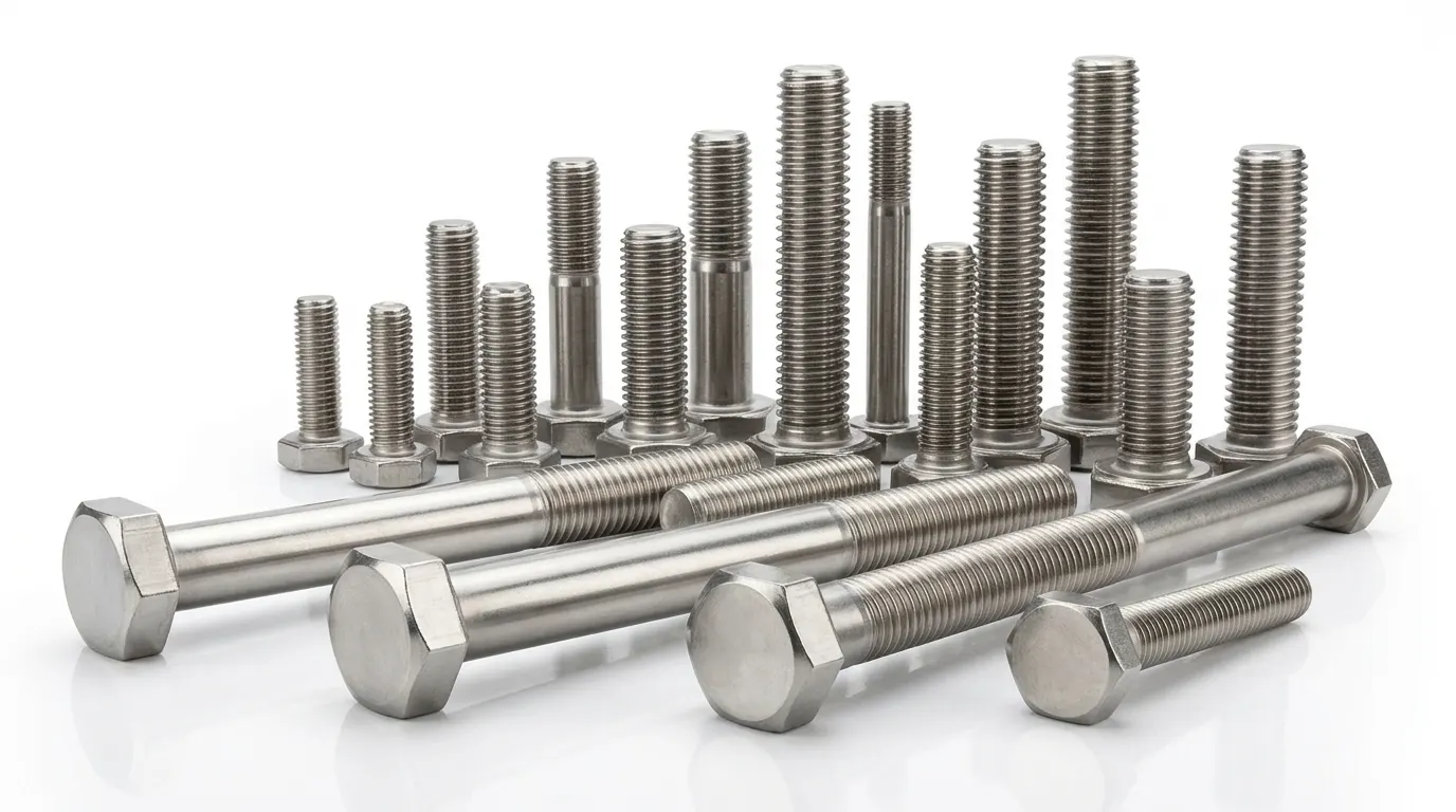 High quality SMO 254 Fasteners for offshore marine desalination and chemical processing applications