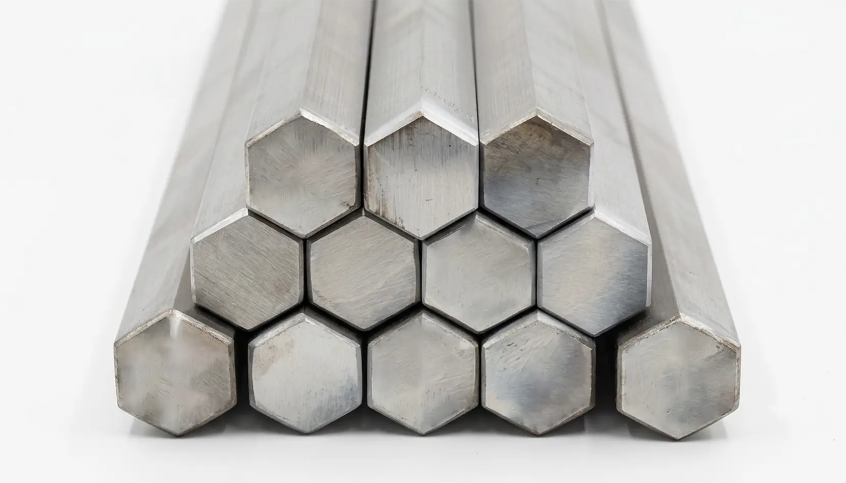 High-precision ASTM B574 Hastelloy C276 UNS N10276 Bright Hex Bars stacked in inventory