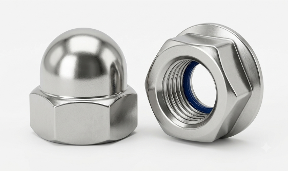 Stainless steel 347 and 347H nuts for high-temperature industrial fastening applications
