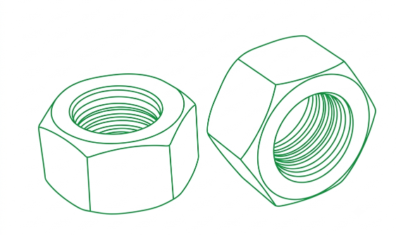 Monel 400 Hex Head Nuts