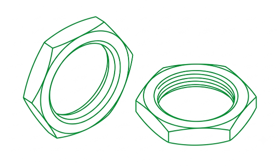 Monel 400 Panel Nuts