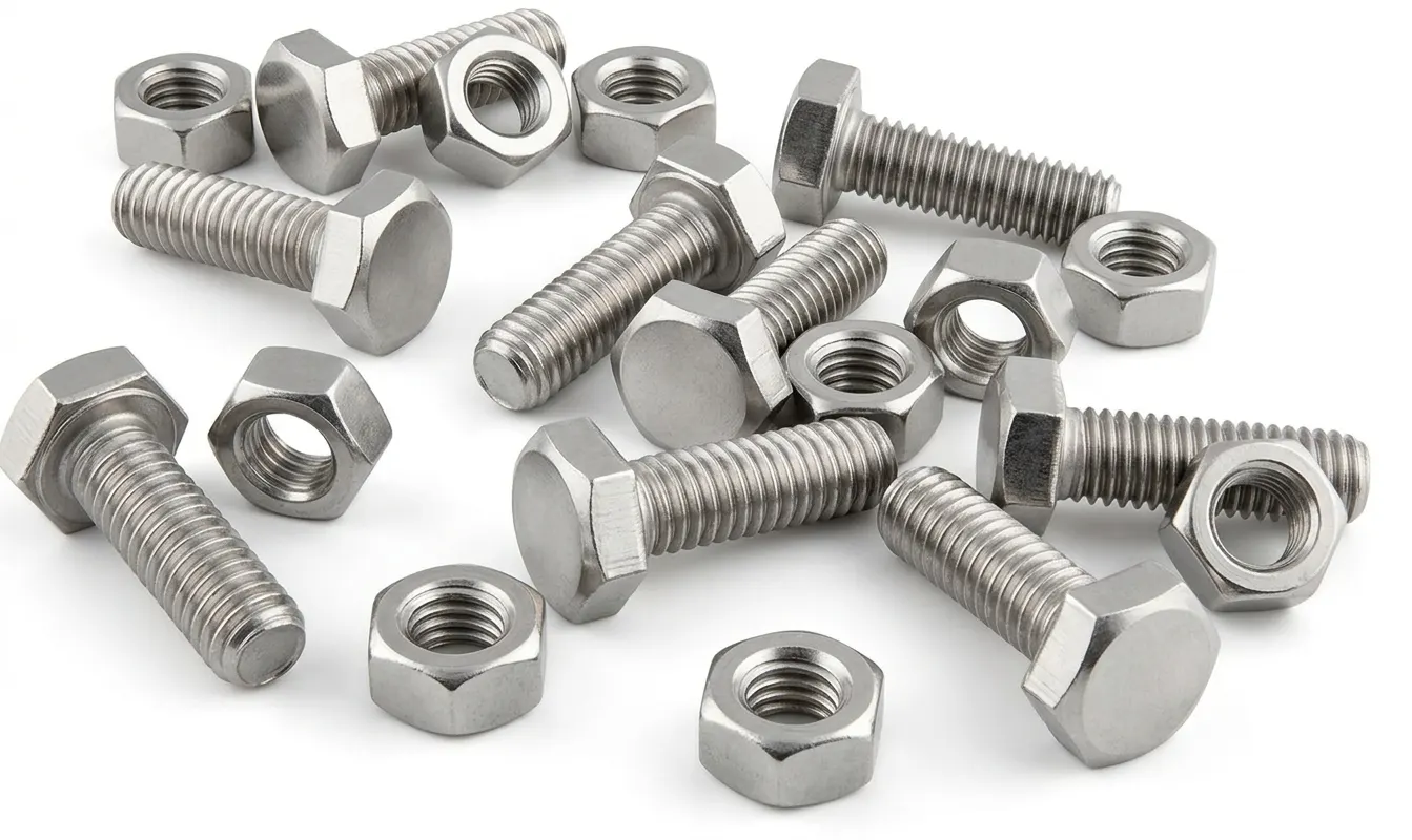 Copper Nickel Fasteners for marine offshore and seawater handling applications