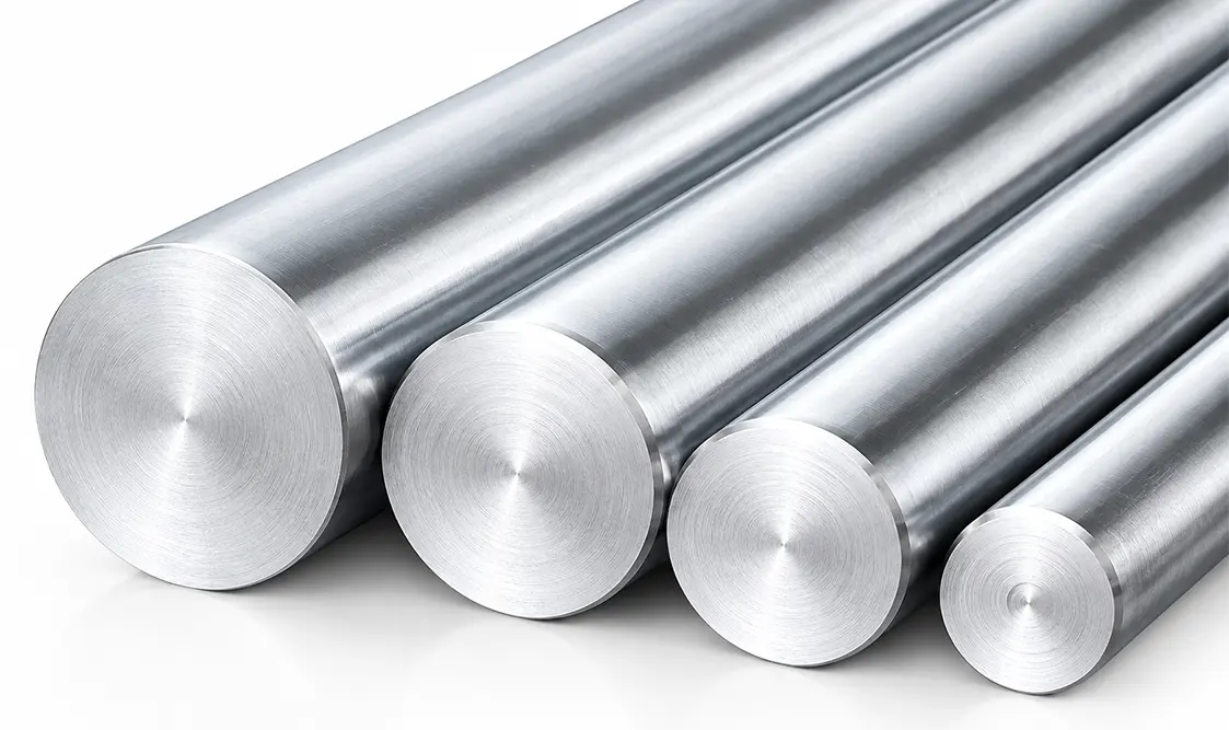Monel 400 UNS N04400 round bars for marine propeller shafts and seawater piping