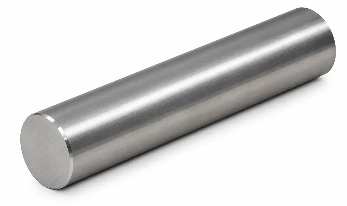 Centerless ground pure tungsten round bars and finished hex bar profiles ready for export dispatch