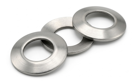 SMO 254 6Mo washers in UNS S31254 for corrosion-resistant industrial fastening applications